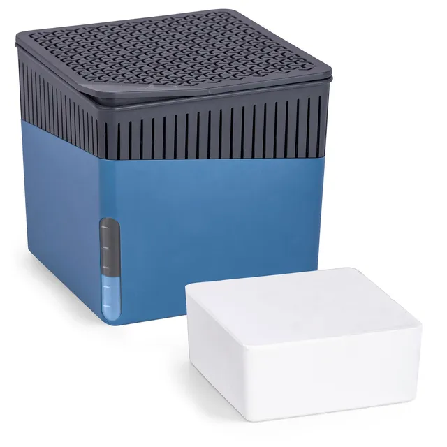 wenko-raumentfeuchter-cube-luftentfeuchter-ohne-strom-f-r-r-ume-bis-80-m-blau image 1