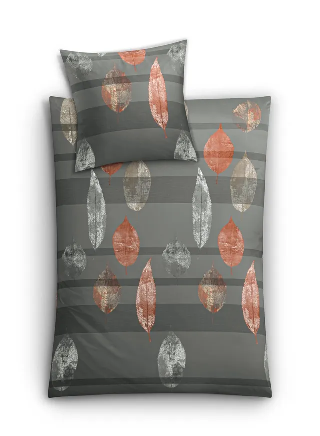 kleine-wolke-bettw-sche-satin-laurus-anthrazit-135x200-80x80 image 1