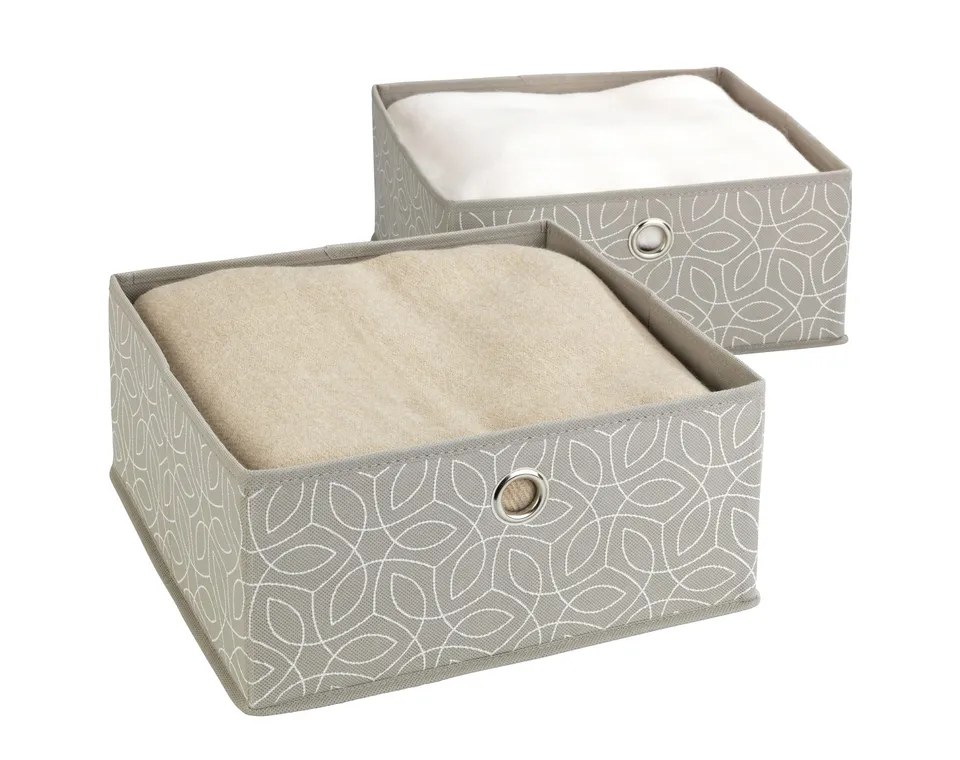 wenko-schubladenorganizer-balance-2er-set-taupe-28-x-13-x-28-cm image 1