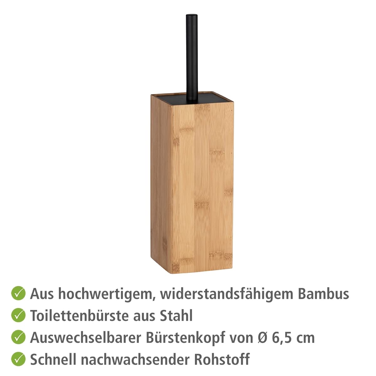 wenko-wc-garnitur-padua-wc-b-rstenhalter-bambus-natur-schwarz-10-x-38-x-10-cm image 3