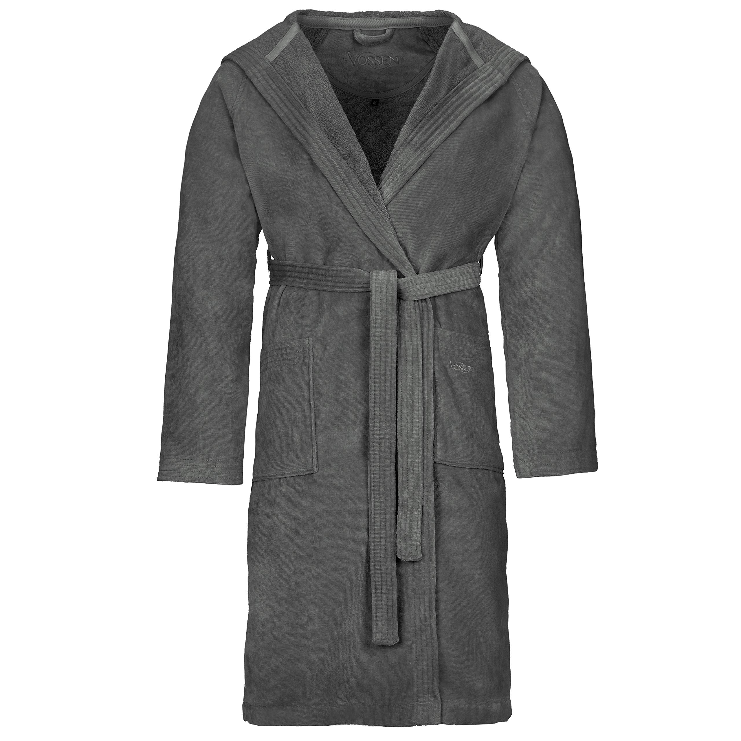 vossen-bademantel-texas-mit-kapuze-unisex-wellness-frottee image 2
