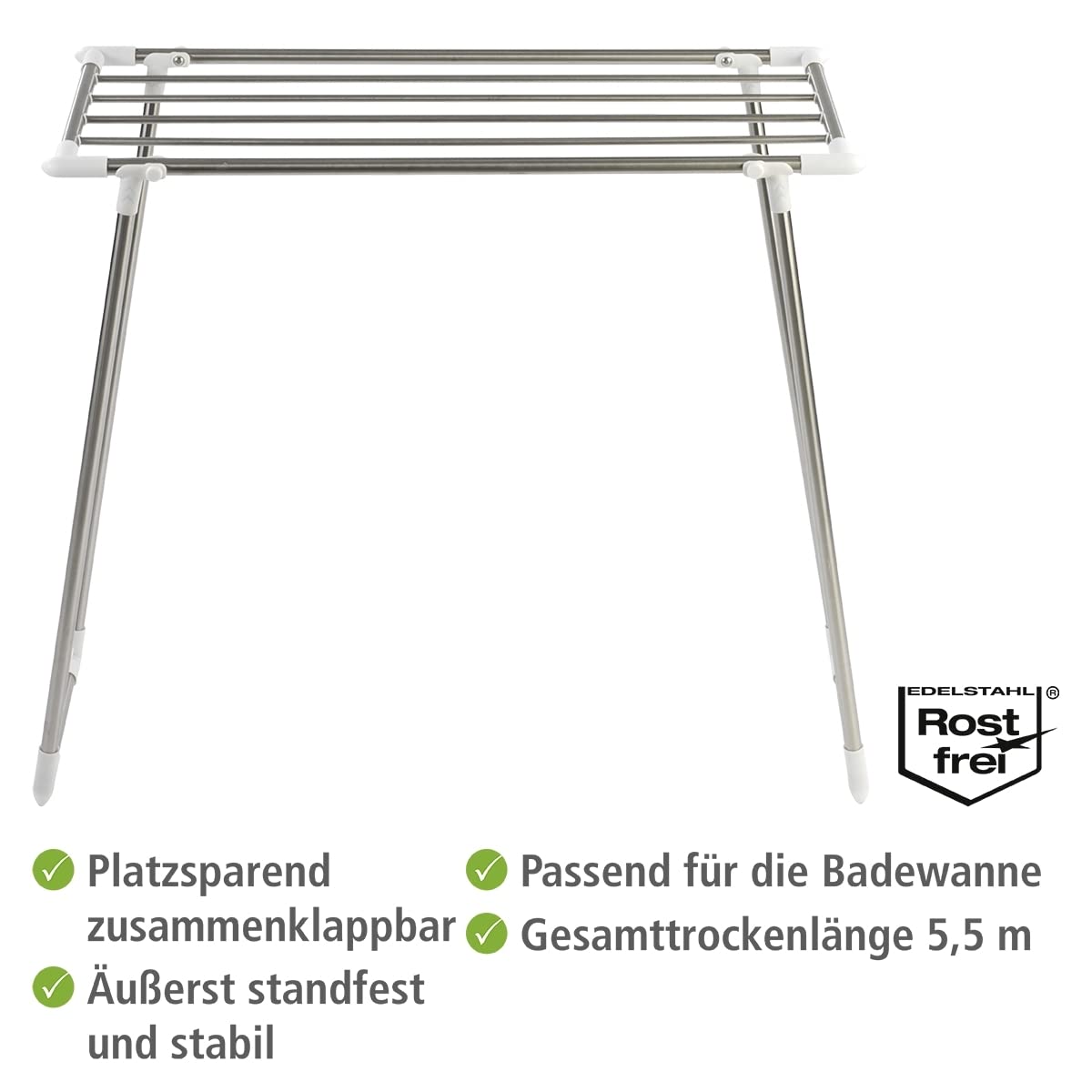wenko-w-schest-nder-profi-single-extra-schmaler-w-schetrockner-5-5-m-edelstahl-m image 2