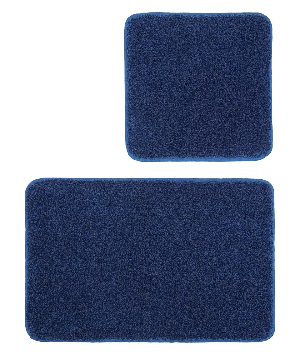 kleine-wolke-badteppich-set-relax-atlantikblau-2-teilig-50x50-55x85-cm image 1