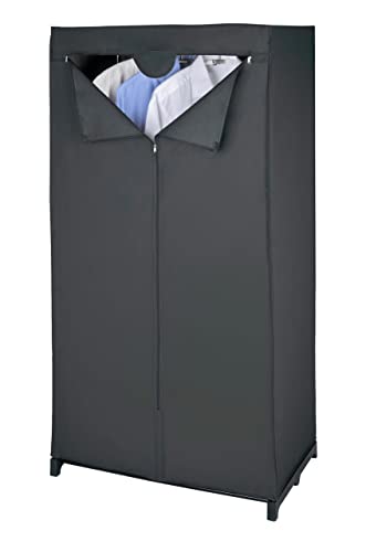 wenko-deep-black-kleiderschrank-75-x-150-x-50-cm-schwarz image 6