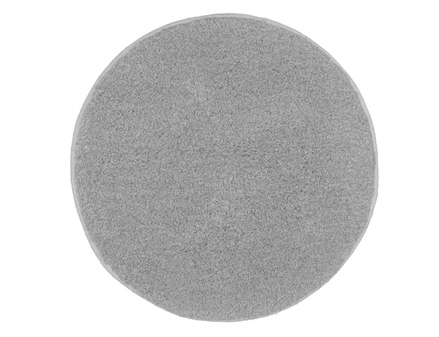 kleine-wolke-badteppich-relax-grau-100-cm-rund-aus-polyacryl image 1