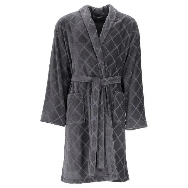 vossen-herrenschalkragenmantel-barron-marine-blau-gr-e-60-62-aus-webvelours image 1