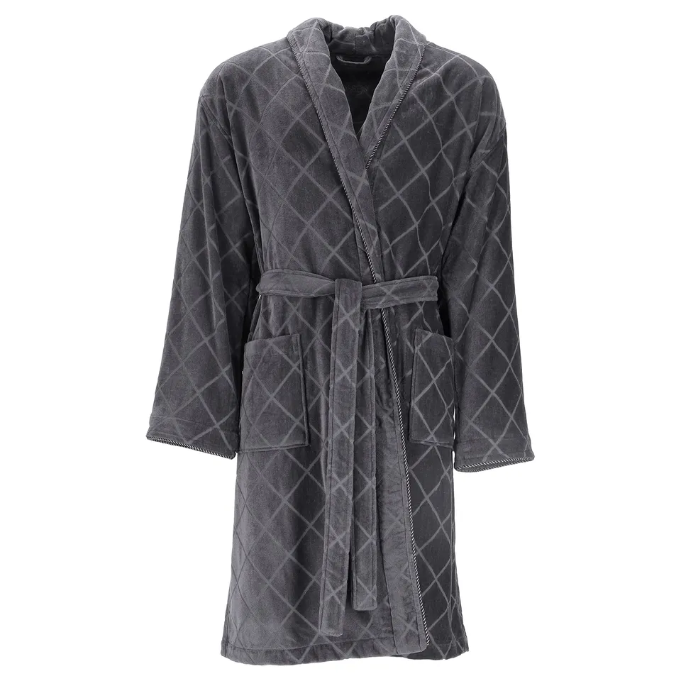 vossen-herrenschalkragenmantel-barron-marine-blau-gr-e-60-62-aus-webvelours image 1