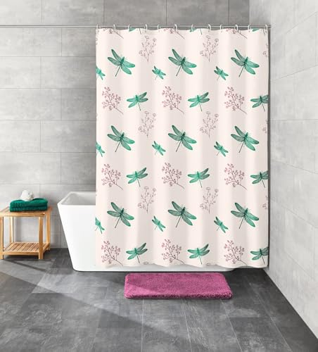 kleine-wolke-scarlett-duschvorhang-smaragd-180x200-cm-textil-duschvorhang image 5