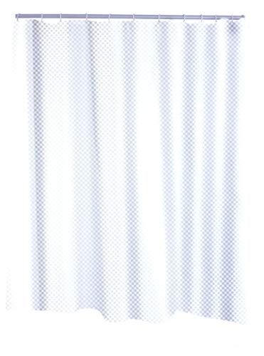 ridder-square-duschvorhang-textil-180x200-cm-wei image 2