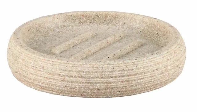 kleine-wolke-seifenschale-sand-macadamia-rund-aus-eco-polyresin image 1