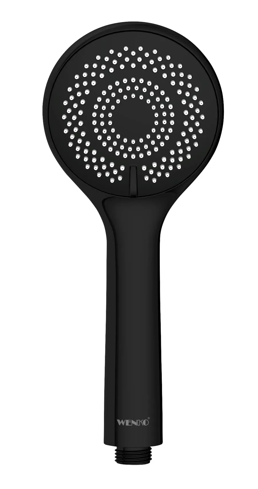 wenko-watersaving-wasserspar-duschkopf-9-5-cm-schwarz-matt image 1