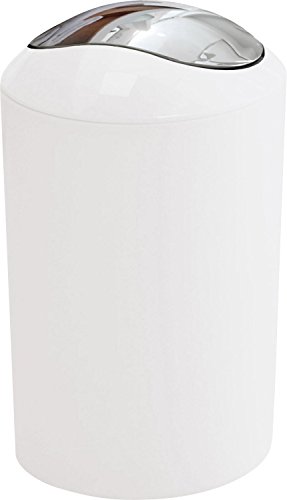 kleine-wolke-kosmetikeimer-glossy-5-l-wei-2er-set-mit-chromdeckel image 2