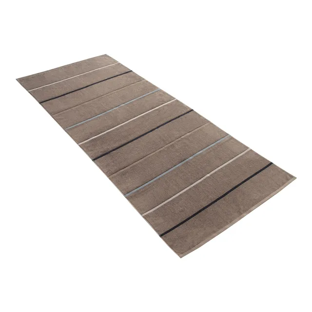 vossen-arent-saunatuch-80x200-cm-graphit-baumwoll-mischgewebe-mit-streifen-desig image 1