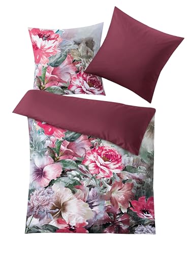 kleine-wolke-bettw-sche-satin-jadwiga-rot-155-x-220-cm-80-x-80-cm image 5
