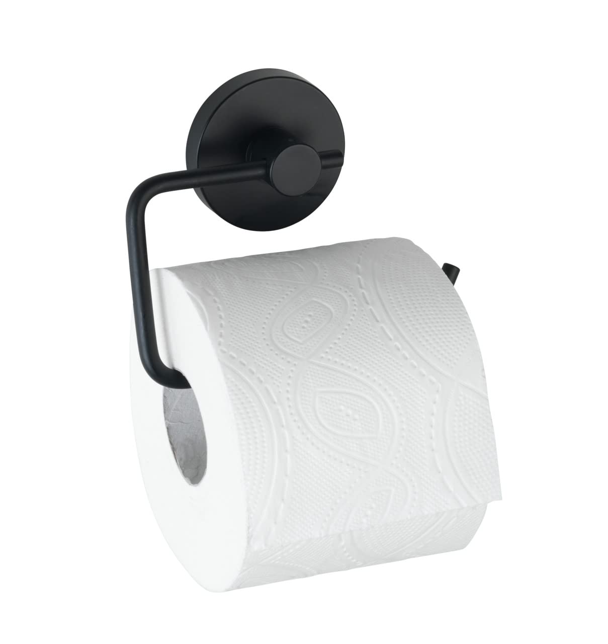 wenko-toilettenpapierhalter-milazzo-vacuum-loc-wc-rollenhalter-ohne-bohren-stahl image 1