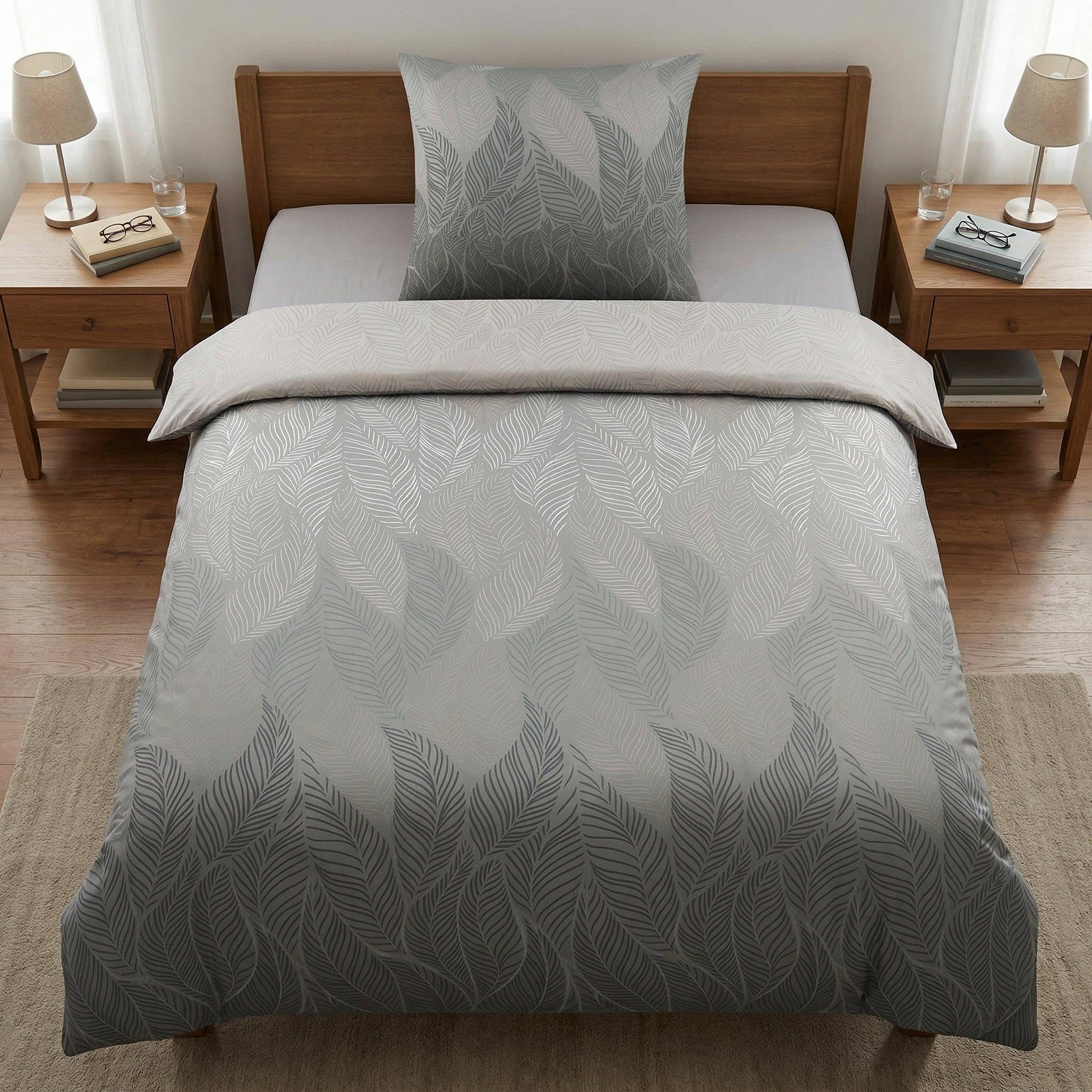 kleine-wolke-bettw-sche-satin-jamiro-grau-135-x-200-cm-80-x-80-cm image 6