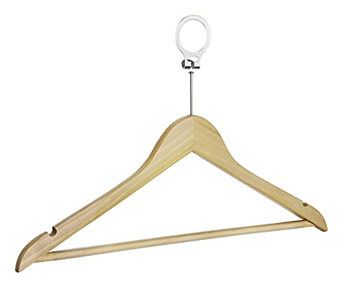 wenko-formb-gel-hotel-4er-set-holz-kleiderb-gel-mit-rutschfestem-steg-45-cm image 3