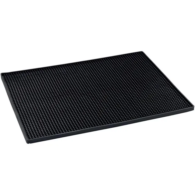 wenko-geschirr-abtropfmatte-maxi-40-x-30-cm-schwarz-gummimatte-mit-noppen image 1
