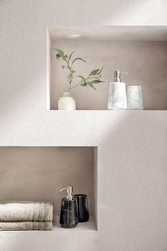 kleine-wolke-seifenspender-carrara-schwarz-150-ml-marmor-bad-accessoire image 8