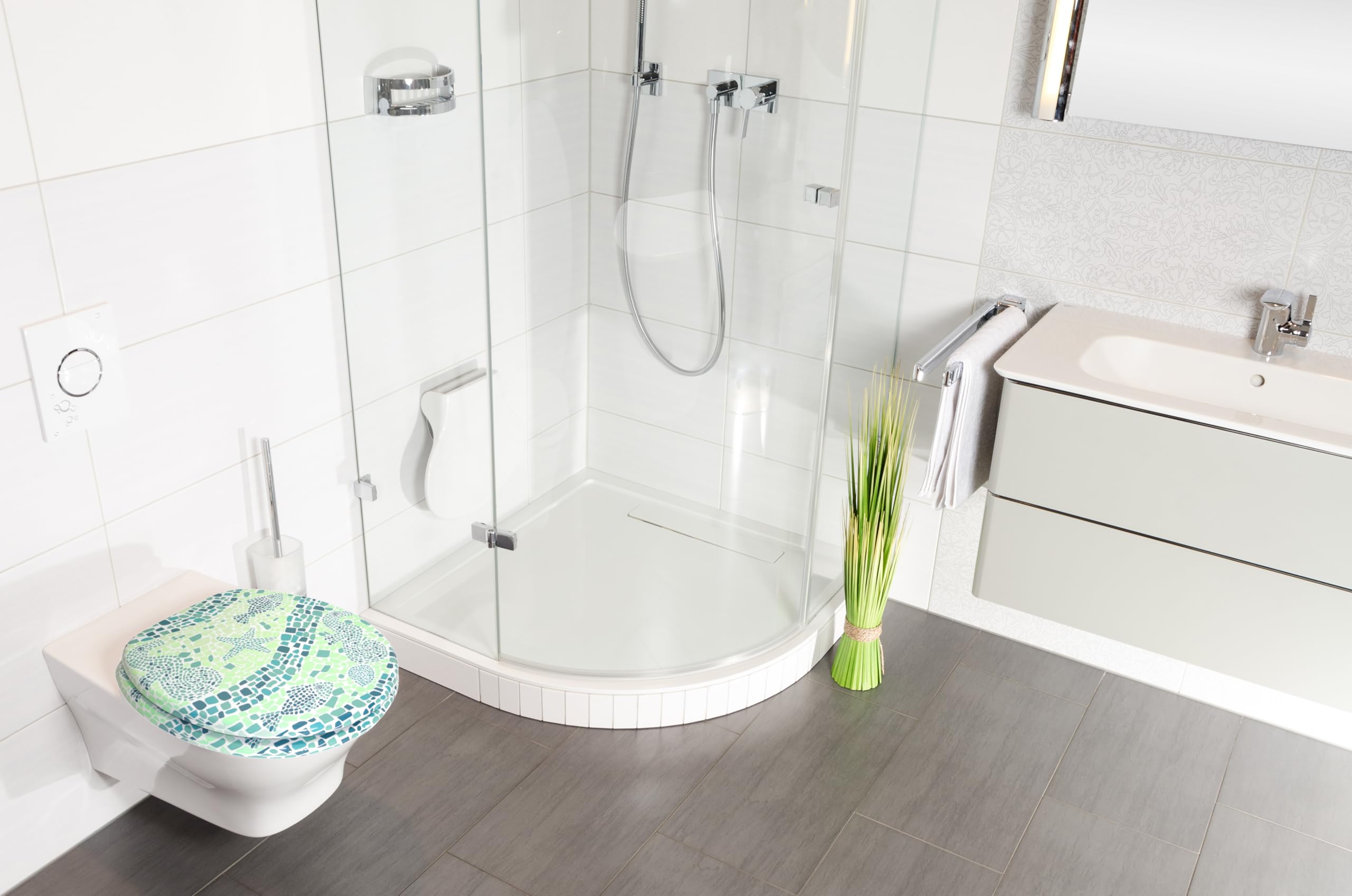 sanilo-mosaic-world-green-waschbeckenst-psel-universal-mit-motiv image 5