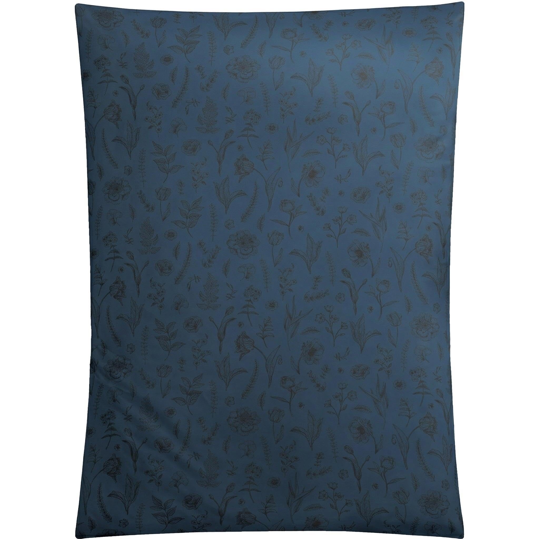 kleine-wolke-bettw-sche-satin-lisse-dunkelblau-135-x-200-cm-80-x-80-cm image 4