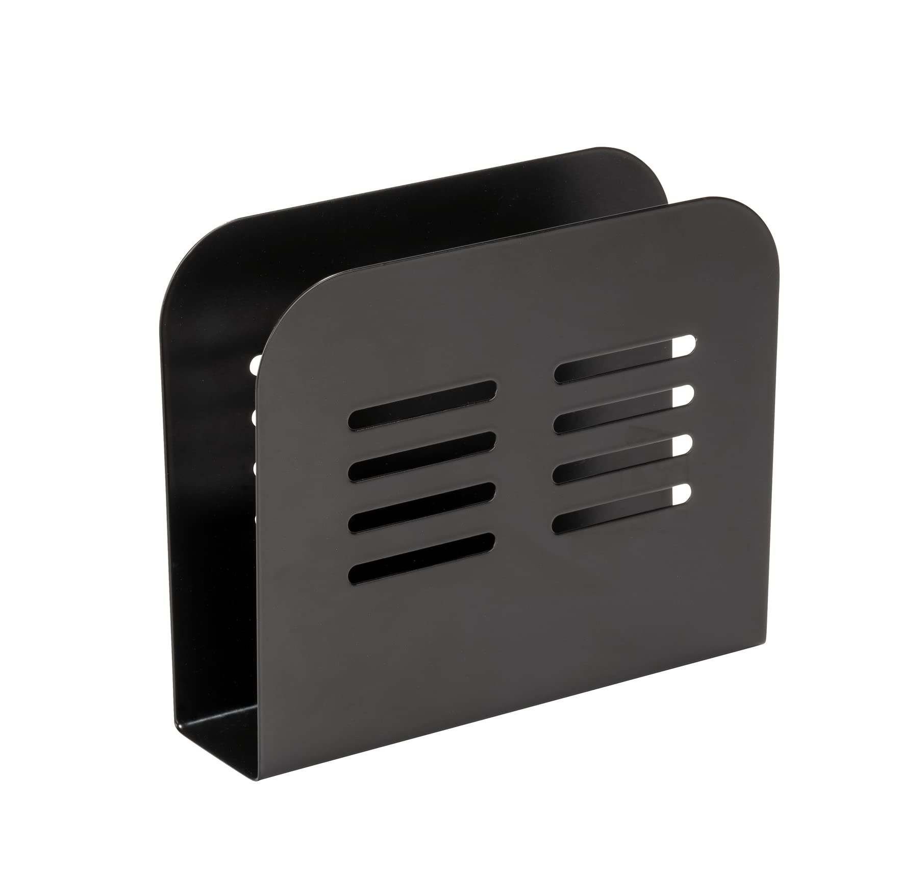 wenko-baco-serviettenhalter-15-x-12-5-x-4-cm-metall-schwarz image 1