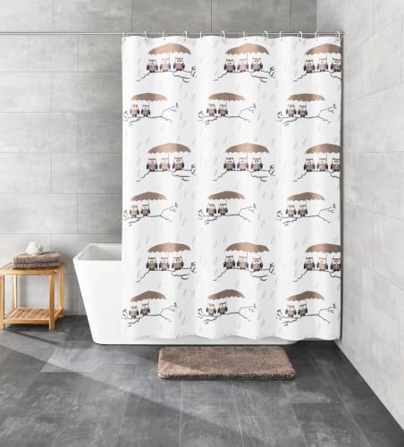 kleine-wolke-eulen-duschvorhang-textil-taupe-120-x-200-cm-polyester-oeko-tex image 5