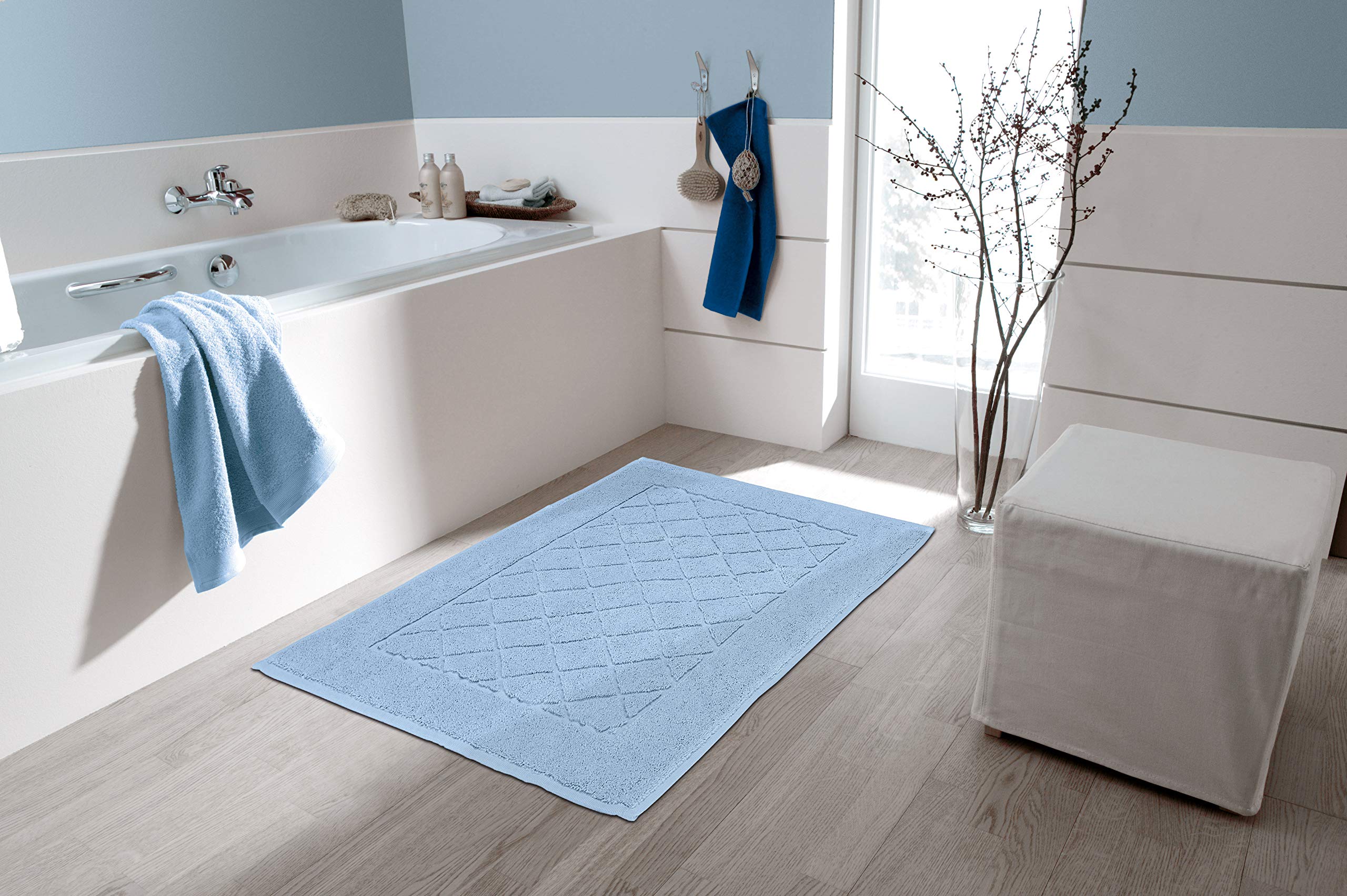 kleine-wolke-frottiervorleger-bridge-azur-50-x-70-cm image 1