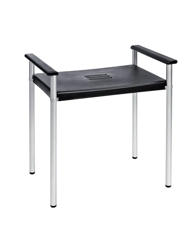 ridder-assistent-premium-badhocker-schwarz-ca-56-5-x-39-5-x-58-5-cm image 1