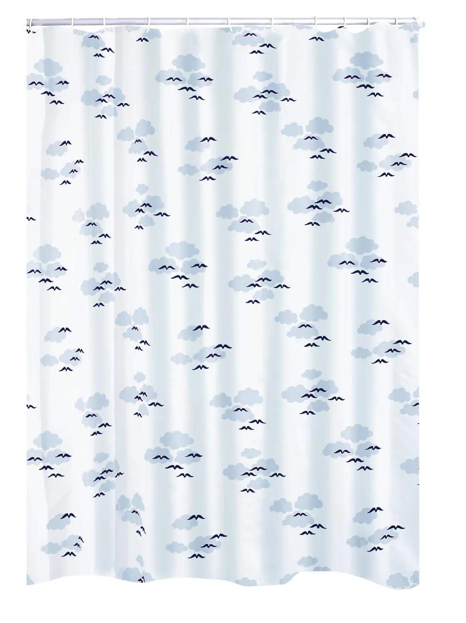 ridder-duschvorhang-textil-helgoland-blau-120-x-200-cm image 1