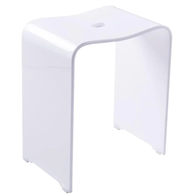 ridder-a211101-trendy-bad-hocker-aus-acryl-wei-39-x-47-x-28-cm image 1