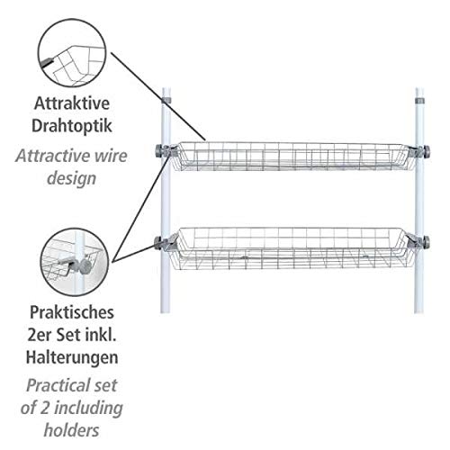 wenko-herkules-aufbewahrungskorb-2er-set-94-x-8-x-38-cm-metall-grau-teleskop-erw image 5