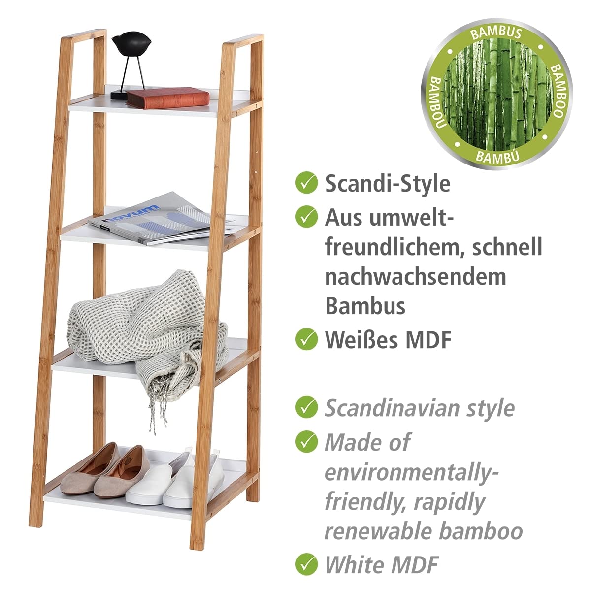 wenko-regal-finja-bambus-4-etagen-43-x-112-x-36-cm-braun image 5
