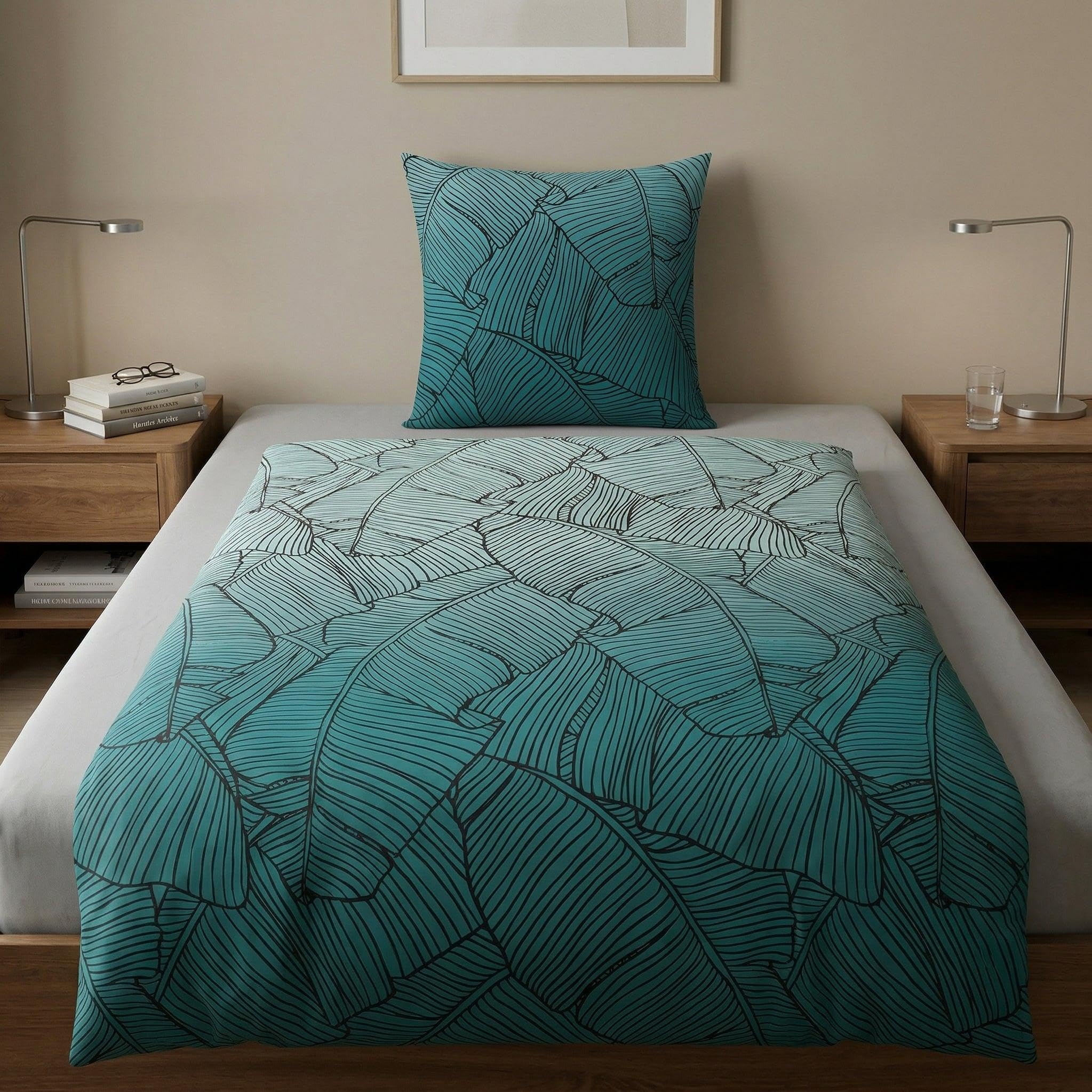 kleine-wolke-bettw-sche-vero-mako-satin-135-x-200-80-x-80-cm-petrol image 4