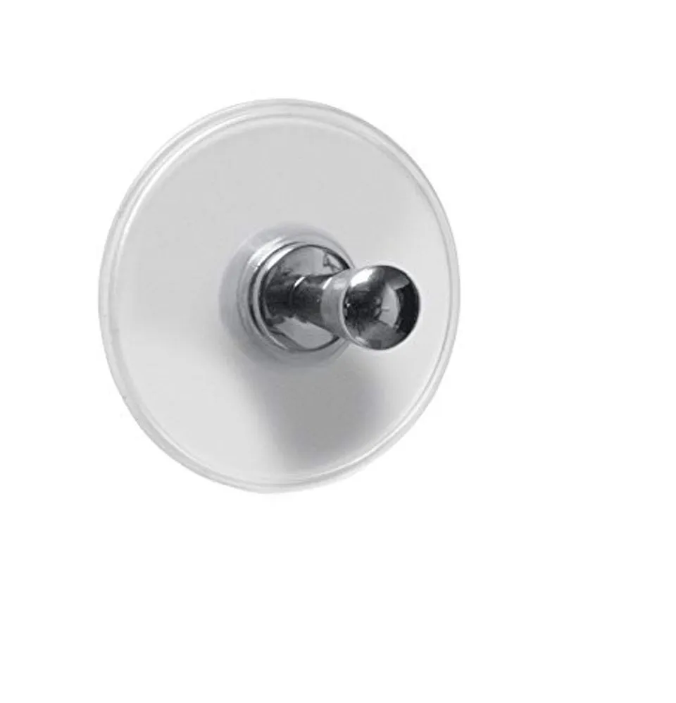 kleine-wolke-marbella-wandhaken-4er-set-pvc-zink-transparent-silber image 1