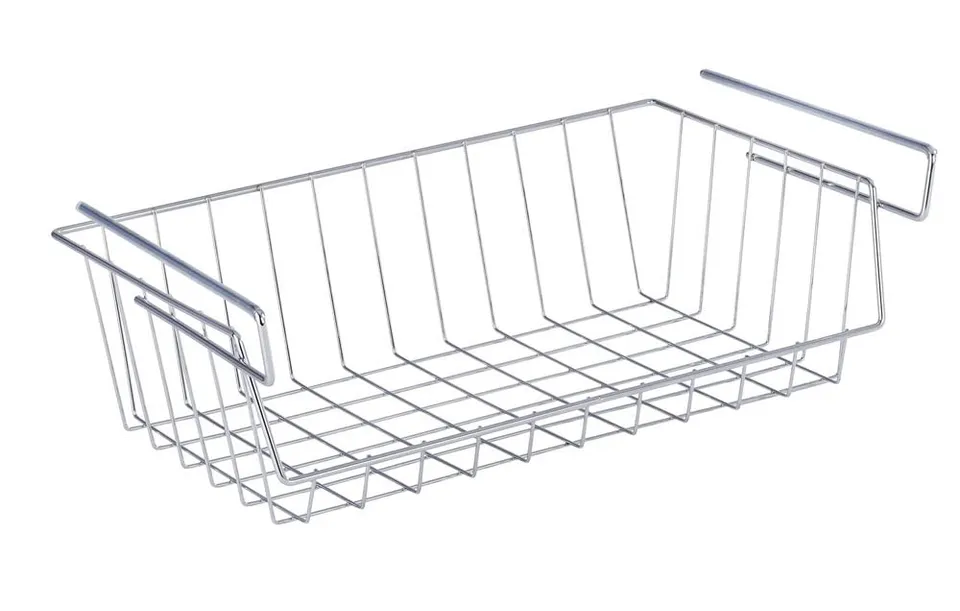 wenko-regaleinh-ngekorb-maxi-aufbewahrungskorb-44-x-15-x-27-cm-silber image 1