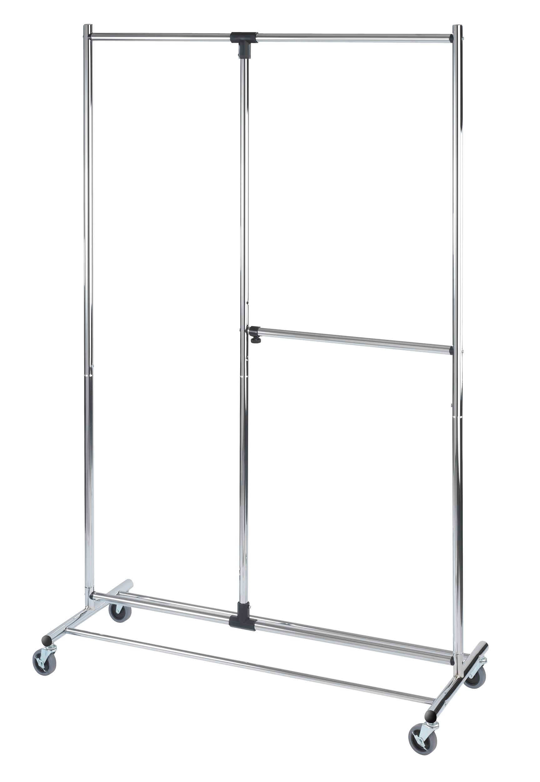 wenko-klappbarer-kleiderst-nder-mit-rollen-88-x-100-168-x-11-49-cm-chrom-grau image 5