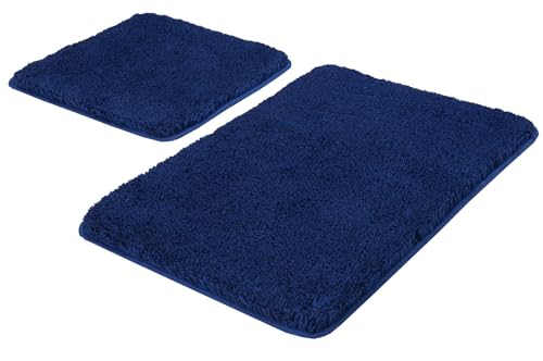 kleine-wolke-badteppich-set-relax-atlantikblau-2-teilig-50x50-55x85-cm image 8
