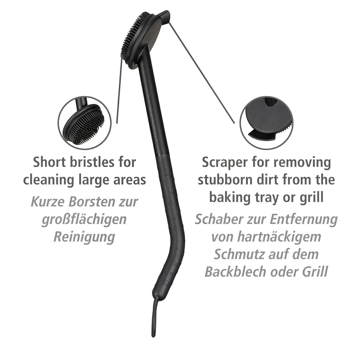 wenko-cuvo-sp-lb-rste-31-cm-schwarz-mit-schaber-und-aufh-ngeschlaufe image 3