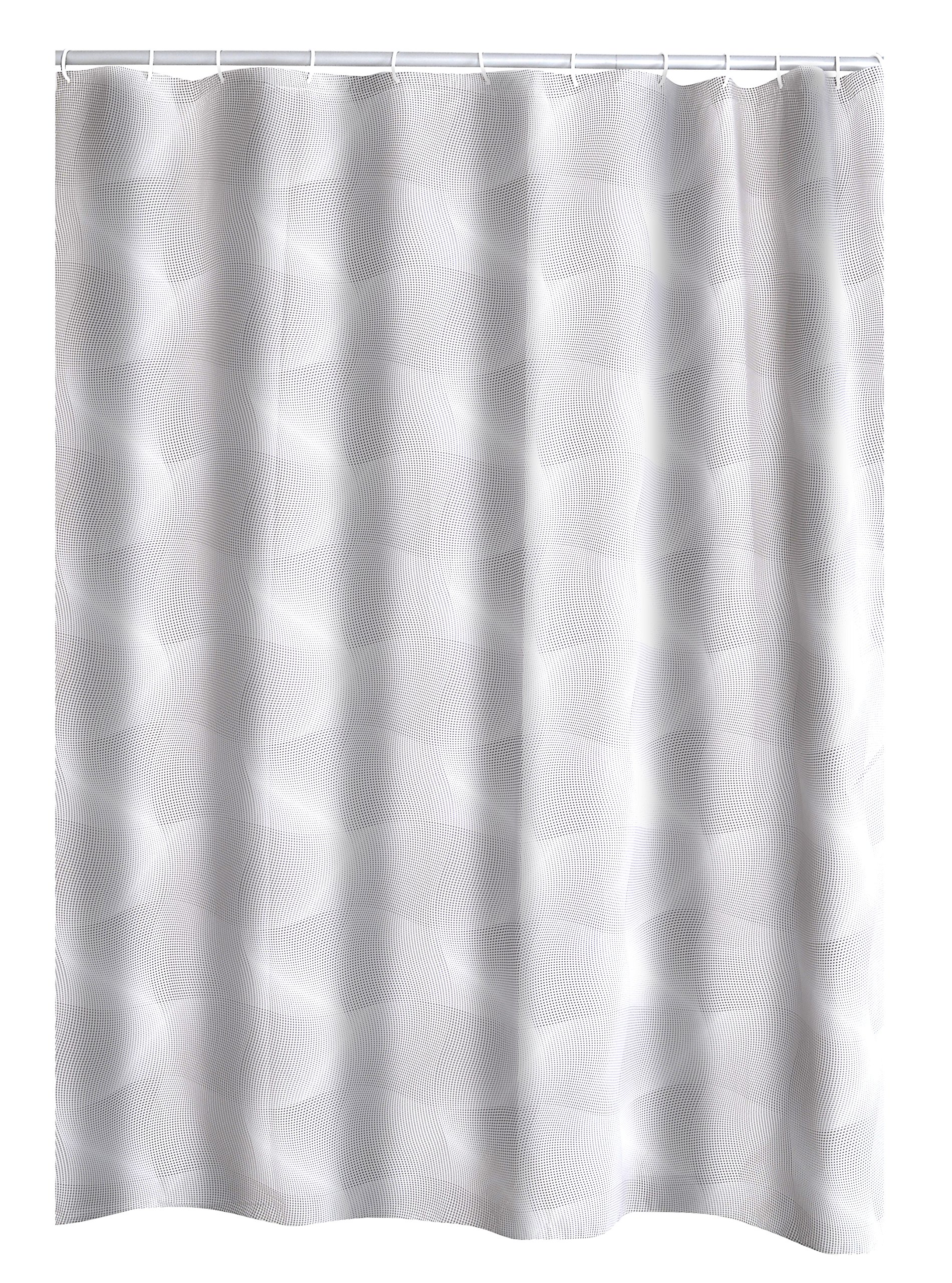 ridder-duschvorhang-folie-standard-uni-blau-180-x-200-cm-mit-ringen image 8