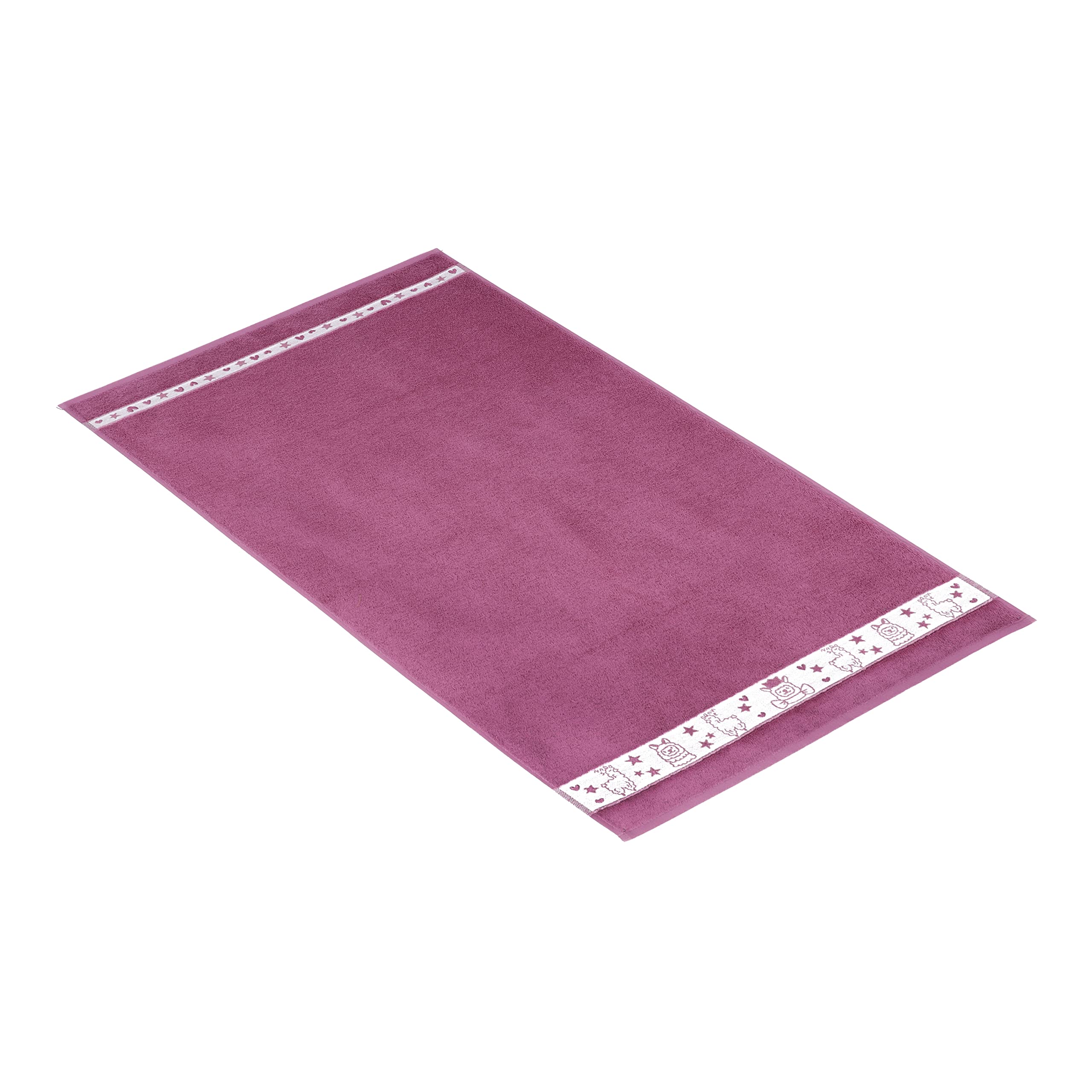 vossen-lama-queen-duschtuch-blackberry-67-x-140-cm image 2