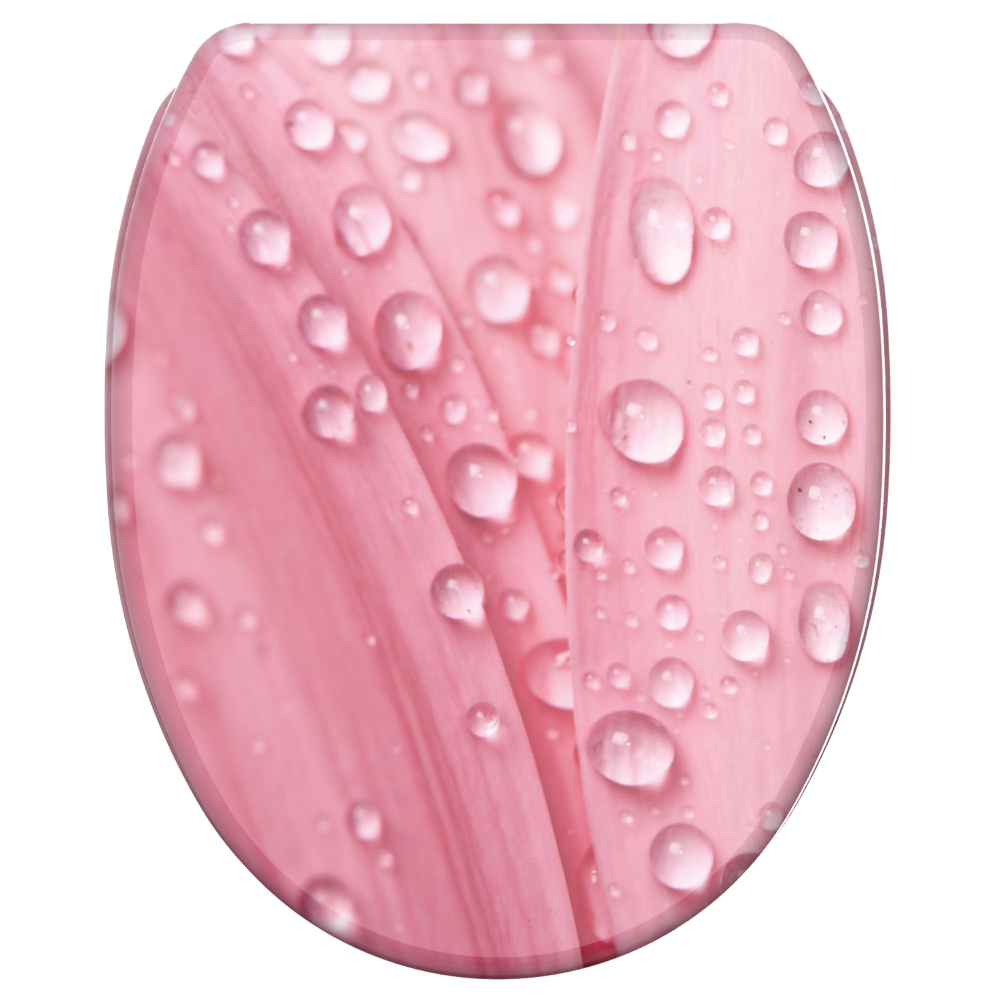sanilo-wc-sitz-mit-absenkautomatik-quick-release-aus-holz-pink-flower image 1