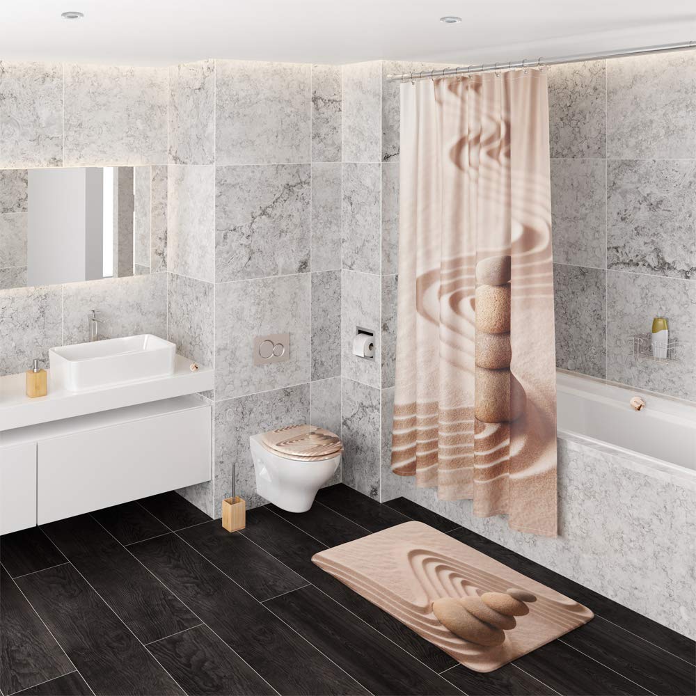 sanilo-duschvorhang-zen-180-x-180-cm-polyester-wasserdicht-inkl-12-ringe image 3