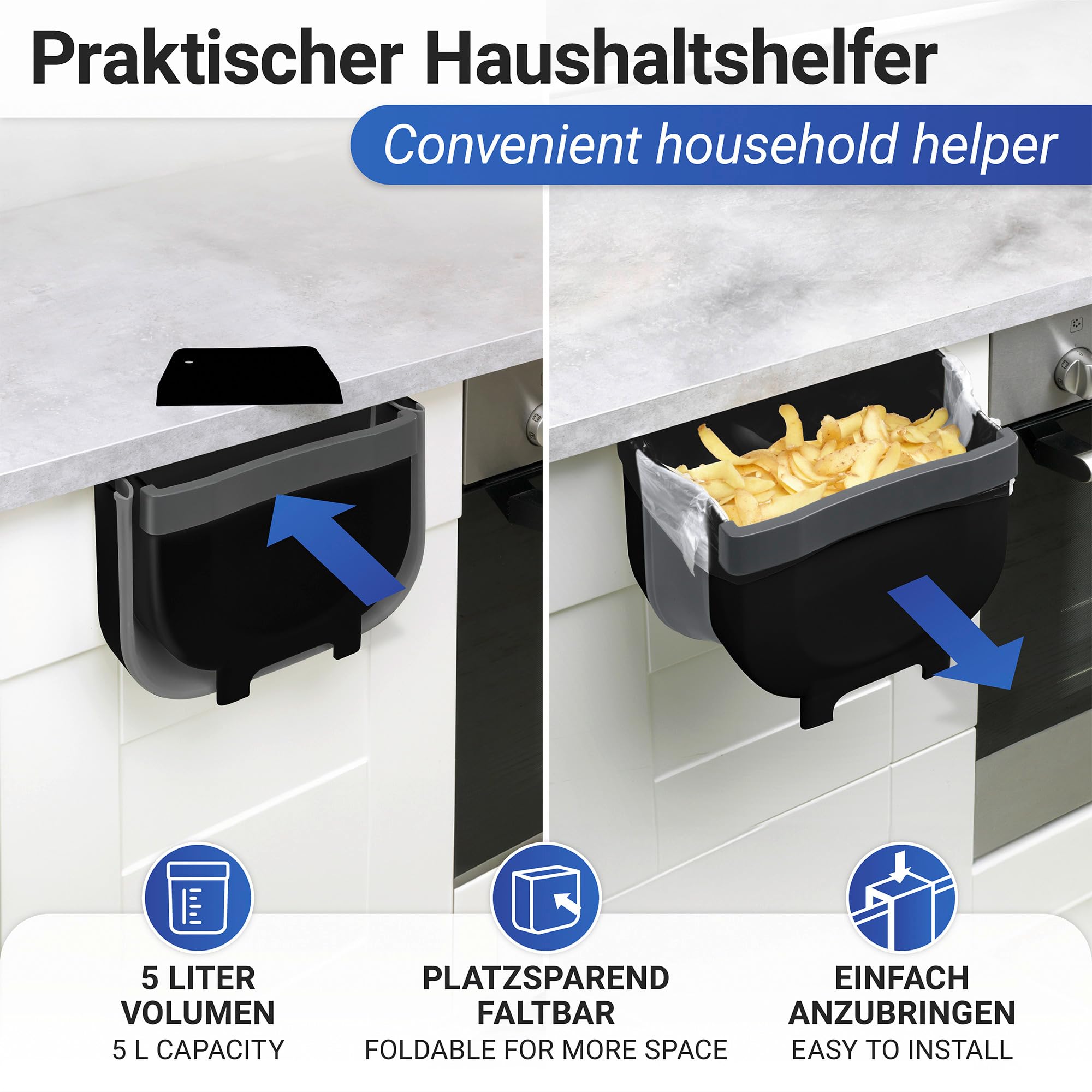 wenko-fago-t-r-abfalleimer-5-liter-black-outdoor-kitchen-faltbar-schwarz-25-5-x- image 4