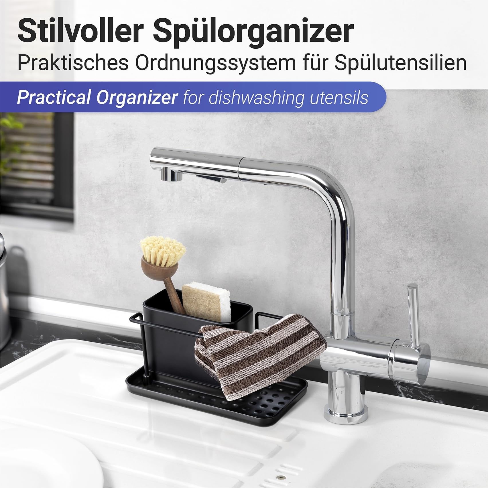 wenko-orio-sp-lorganizer-black-outdoor-kitchen-edelstahl-caddy-schwarz image 2