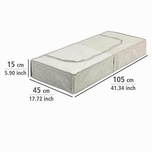 wenko-balance-unterbettkommode-aufbewahrungstasche-taupe-105-x-15-x-45-cm image 6