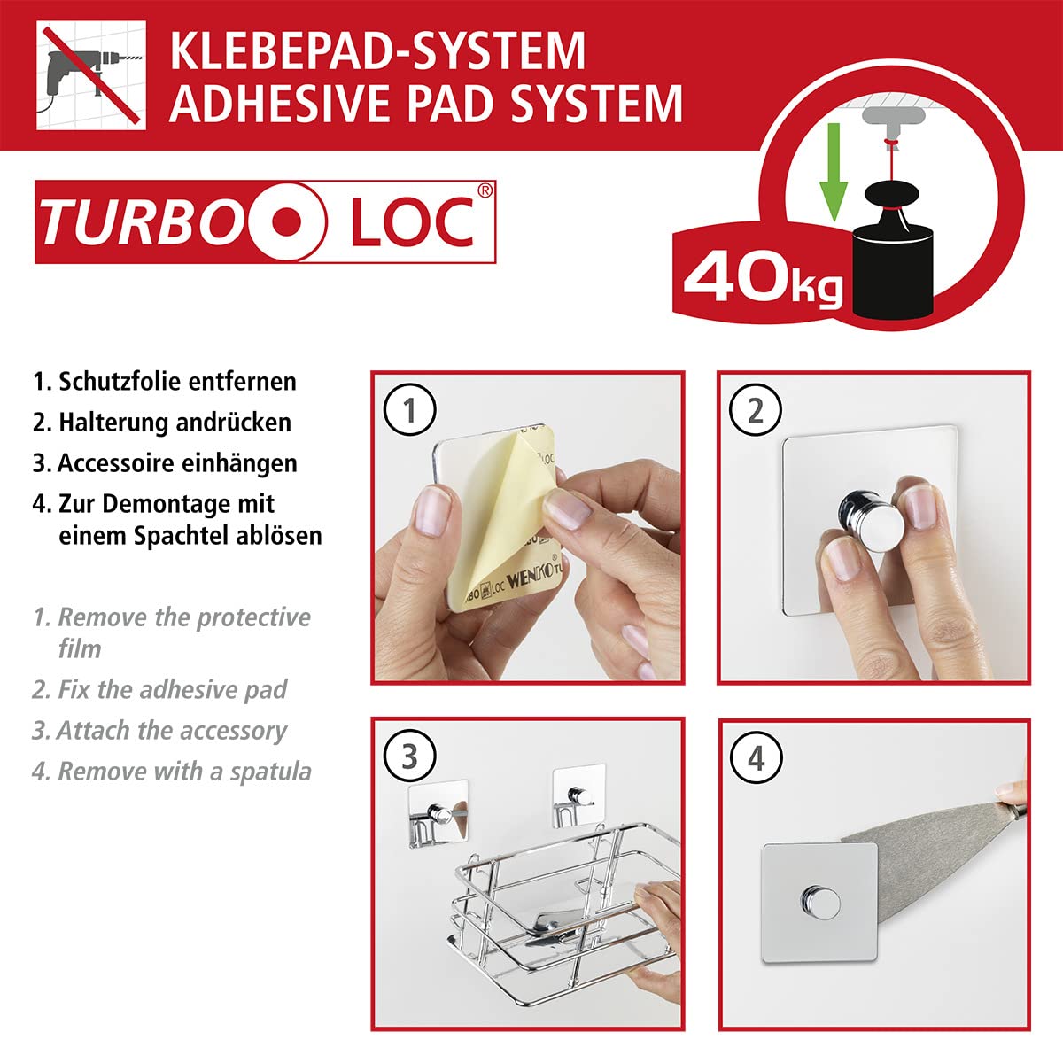 wenko-turbo-loc-carpino-seifenspender-250-ml-wei-8x13x10-cm image 7