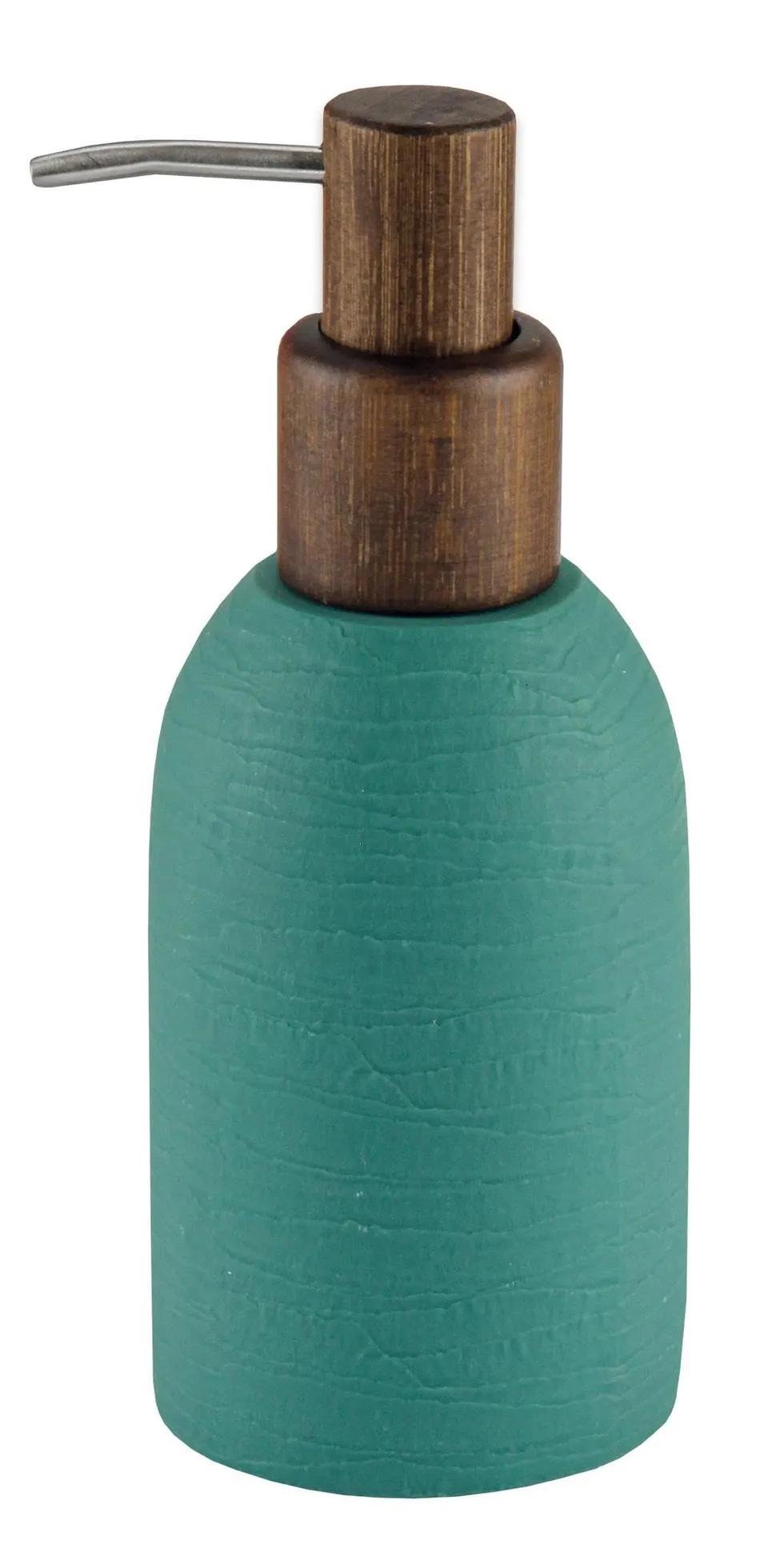 kleine-wolke-seifenspender-harper-petrol-300-ml-polyresin-mit-bambuspumpe image 1