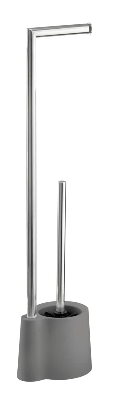 wenko-avola-stand-wc-garnitur-edelstahl-13-x-70-x-16-cm-grau image 1