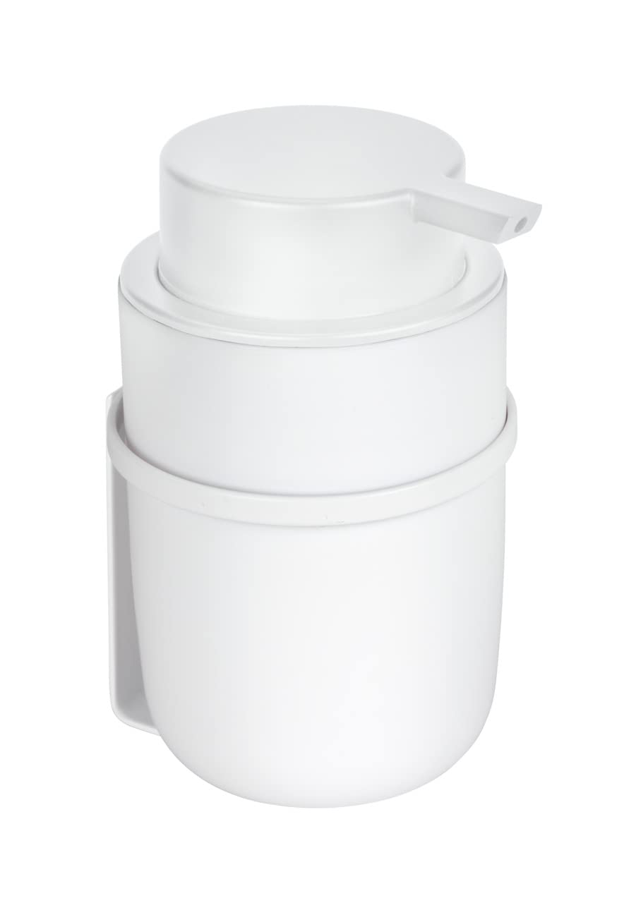 wenko-turbo-loc-carpino-seifenspender-250-ml-wei-8x13x10-cm image 1